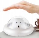VESMÍRNY MEDVEĎ NOČNÁ LAMPA PRE DETI, BIELA, PRIATEĽSKÝ DARČEK