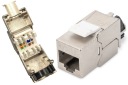 Zásuvkový modul RJ45, kat. 6A, bez náradia, tienený DN-93617 W15J