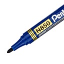 Permanentný popisovač Pentel N850, okrúhly hrot, MODRÁ FARBA 4,5 mm