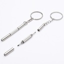 KEYRING 3v1 kľúčenka skrutkovač presný skrutkovač na okuliare