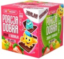 Jablkovo-jahodové KOCKOVÉ LISTY, POHODNÁ PORCIA 16g | HRAČKA PREKVAPENIA