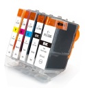 Atrament do tlačiarne Canon 5ks PGI5 CLI8 IP3300 IP4200 IP4300 MP520 MP510 950