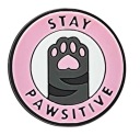 ODZNAKOVÝ ŠTÍTOK DO OBUV CROCS CROCS OZDOBA MAČKA MAČIATKA PAW PAWITIVE