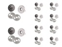 MAGNETICKÉ UZAVORENIE TAŠKA niklové 18mm 10 ks