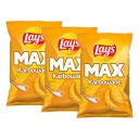 Lay's Max Crimped zemiakové lupienky solené 3x 120 g