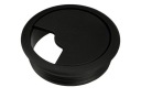 Okrúhla káblová priechodka 7 cm ECO BLACK PLAST