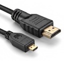 HDMI kábel - MICRO HDMI GOLD 4K 1.4 FULL HD 1.5M