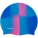 Silikónová plavecká čiapka Crowell Multi Flame