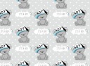 Flanelová plienka 70x80 Teddy Bear Boy Sz