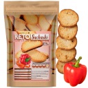 Keto Products Mini sucháre s príchuťou feferónky