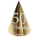 NARODENINOVÉ ČIAPKY 50. NARODENINY 6KS