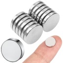 SILNÉ MAGNETY NEODYMIOVÉ MAGNETY 10x2 mm * 12 ks *