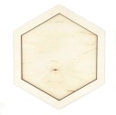HEX rám 16/12cm na dráhu Montessori panel