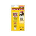 Soudal univerzálny silikónový blister biely 60g