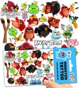 UMÝVAJÚCE DOČASNÉ TETOVANIE PRE DETI ANGRY BIRDS ORIGINÁLNE DIZAJNY