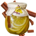 CITRÓNY SO ŠKORICOU ŠKORICOVÝ CITRÓNOVÝ SIRUP 270g Ogródek Dziadunia