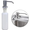 Satis, podpultový ručný dávkovač mydla, 300 ml, chróm