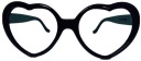 BLACK HEART GLASSES HEART BACHELOREY VALENTÍN