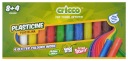 CRICCO plastelína 12 farieb 8 REGULAR + 4 GLITRE