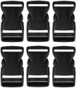 Plastová pracka na opasok 3cm 30mm - 6 ks
