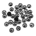 Kamienky na šitie akrylové okrúhle 8x3mm 30 ks