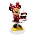 Narodeninová sviečka, 3D figúrka, MINNIE MOUSE, 9 cm