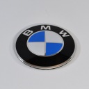 BMW 45mm Modrý emblémový odznak na volante