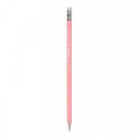 Ceruzka s gumou HB Astra Pastel s pravítkom Pink