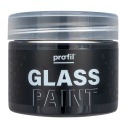 Farba na maľovanie skla, vitráže, porcelánu, keramiky, zrkadiel, čierna, 50 ml