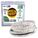 LED pásik 2835 300 IP20 5m teplá biela