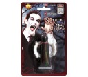 Upírske čeľuste + falošná krv v tube, 1 sada. Halloween