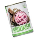 Bult Tuf Tuf obedové mäso s králičím mokrým krmivom pre psov, konzerva, 400g
