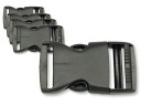Plastová zaskakovacia spona 30 mm: Sada 5 ks