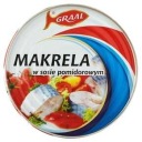 GRÁLOVÁ MAKREEL V RAJČINOVEJ OMÁČKE 300G