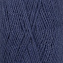 Priadza Drops Flora 10 / indigo / jednofarebná