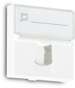 ADAPTÉR GETFORT 2 MOD 1XRJ45 MOSAIC 45x45mm