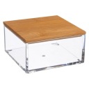 Zásobník na kozmetické doplnky BOX Bamboo