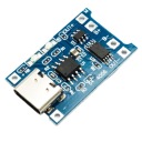 Li-ION USB-C 1A nabíjačka článkov TP4056 - USB C