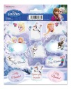 Nálepky na zošity Frozen, sada 11 kusov