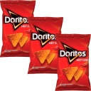 Doritos Hot Corn Nachos kukuričné ​​lupienky 3x100g