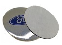 Hliníková nálepka na puklice FORD 56mm strieborná