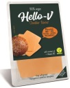 Rastlinná alternatíva syra čedar - plátky 140 g HELLO-V