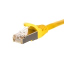 Netrack RJ45 prepojovací kábel, kat. 5e FTP/STP, 7m žltý