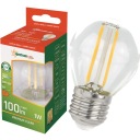 LED GUĽOVÁ ŽIAROVKA E27 1W 230V 100lm COG TEP. WW