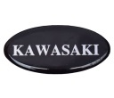 Nálepka so znakom KAWASAKI pre kufor K-MAX čierna