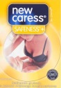 Nové latexové kondómy Caress Safeness 3 ks