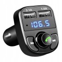 FM TRANSMITTER SD MP3 BLUETOOTH NABÍJAČKA 2xUSB 3.1 1.1 SÚPRAVA TELEFÓNU