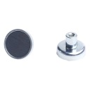 Feritový magnetický držiak 16x4,5 so závitovým puzdrom M3 1 kus