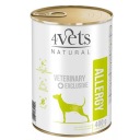 4VETS NATURAL Allergy Jahňacie krmivo pre psov 400g