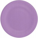 Papierové taniere LEVANDUĽOVÁ fialová narodeninová PARTY 18 cm 6 ks